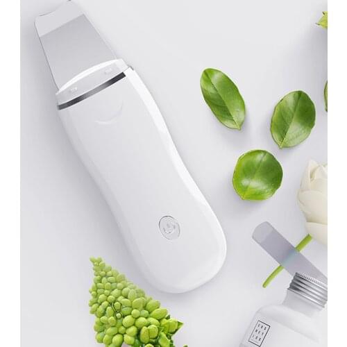 Ultrasonic Skin Scrubber Acne Blackhead Removal Exfoliating Peeling Spatula Exfoliating Peeling Spatula Pore Cleaner Tools