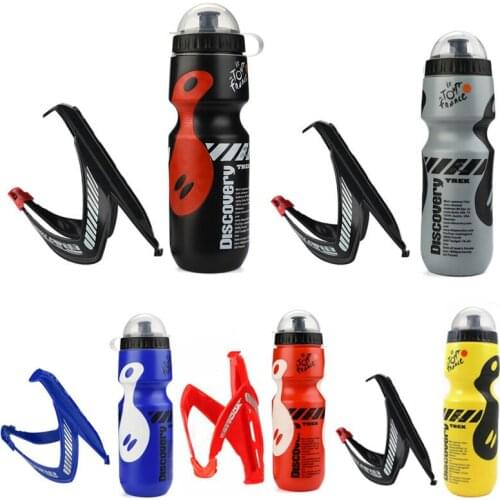 650ml Bicycle Mountain Road Bike Water Bottle Bicycle Accessories Outdoor Riding Water Bottle Portable with Bottle Holder