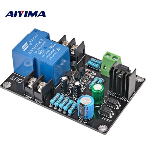 AIYIMA High Power Car Speaker Protection Board Kit Parts Reliable Performance Mono channel for Hifi Amplifier DIY DC12-15V