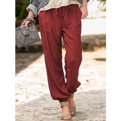 Pure cotton womens sports pants 2021 autumn new loose fashion oversized sports pants black trousers women jogging streetwear