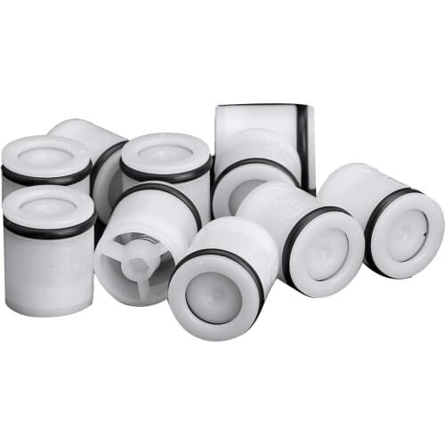 10Pc Shower Check Valves Plastic Non Return Shower Head Bathroom Kitchen One Way Water Faucets Control Connectors Home Accessory