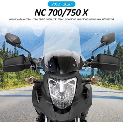 Motorcycle Handguards Hand Shield Protector Hand Guard Protector Black for Honda NC700X NC750X NC750S 2016 2017 2018 2019