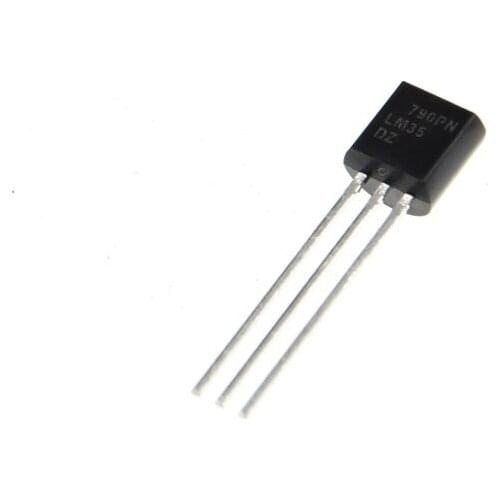 5pcs/lot LM35DZ LM35 Precision Centigrade Temperature Sensors integrated circuit TO-92