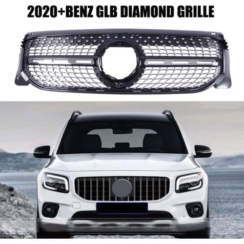 Diamond Grille Suitable for GLB Class X247 W247 General GLB200 ABS 2019-2020 Without emblem