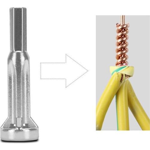 Electrical Twist Wire Tool 2~5 Hole Electrician Universal Automatic Twisting Wire Stripping Doubling Machine Connector