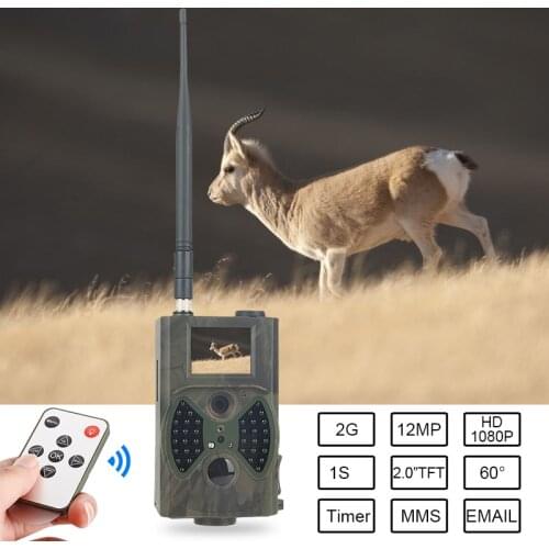 Skatolly HC300M Hunting Camera GSM 12MP 940nm Photo Traps Night Vision Wildlife infrared Hunting Trail Cameras hunt Chasse scout