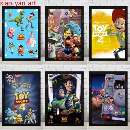 Hu Di Buzz Lightyear Pixar Electric Diamond Painting Diamond Mosaic Cross Stitch Kits Full Diamond Embroidery Room Decoration