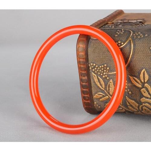 Fine jewelry 58-60mm Certified 100% Natural Lavender agate JADE Bracelet Bangle free shipping