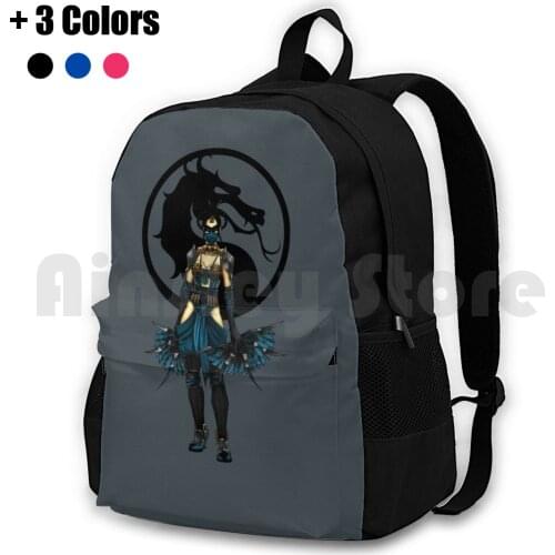 Kitana-Mortal Kombat X Outdoor Hiking Backpack Waterproof Camping Travel Kitana Mortal Kombat X Mortal Kombat Mortal Kombat