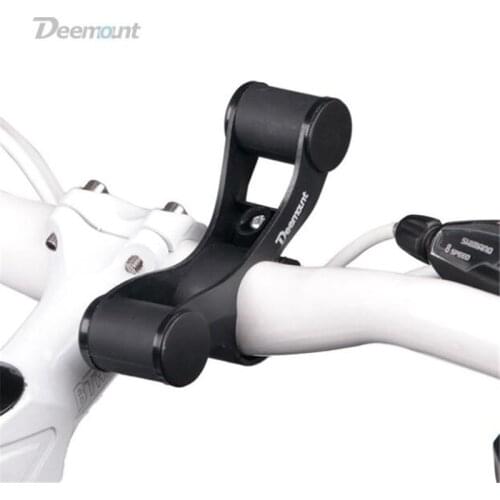 Bicycle Headlight Speedometer Mount Bracket Bike Handlebar Install Extender V-shaped Double Bar Stand Support Holder