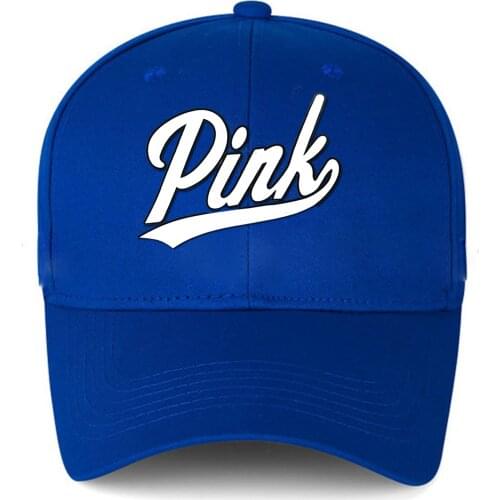 Unisex Casual Plain Cotton PINK Baseball Cap Adjustable Snapback Hats For Women Men Hip Hop Cap Street Dad Hat Wholesale