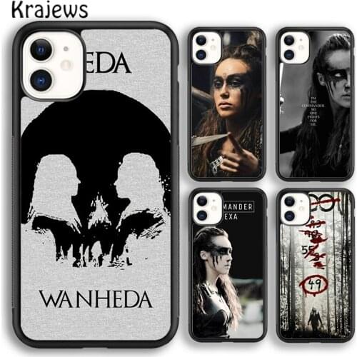 Krajews Heda Lexa The 100 soft Phone Case Cover For iPhone 5s SE 2020 6s 7 8 plus X XS XR 11 12 mini pro max coque Shell