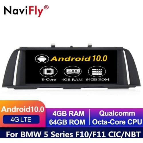 NEW! Android 10 For BMW 5 Series F10 F11 2011 2012 2013 2014 2015 2016 2017 CIC NBT Car DVD Audio Radio GPS Video player WIFI 4G