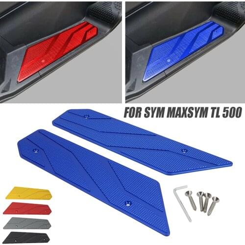 Motorcycle Footboard Steps For SYM MAXSYM TL 500 TL500 Motorbike Foot Plate Foot Board