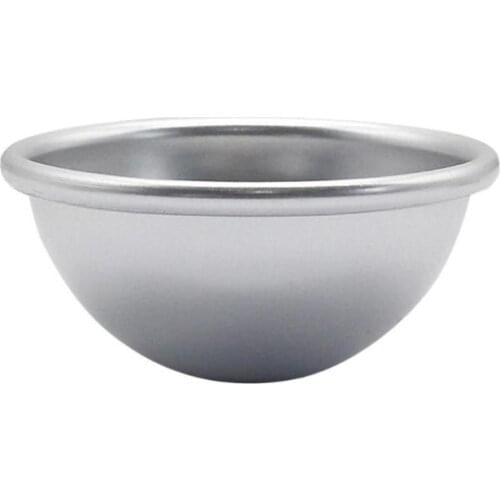 Semicircular Bath Bomb Mold Salt Ball Baking DIY Metal Mould Manual Mold
