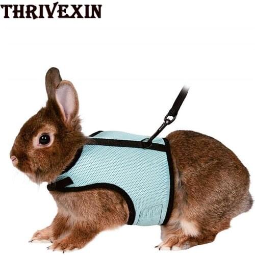 Small Pet Rabbit Hamsters Traction Rope Squirrel Hamster Guinea Pig Snow Leopard Guinea Pig Vest Chest Harness Squirrel Rope