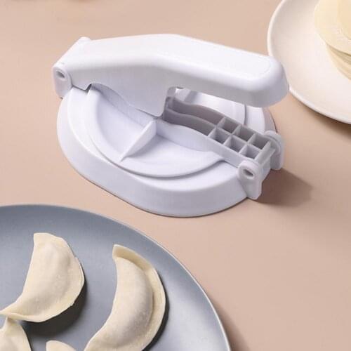 Dumpling Skin Press Making Tool Flat Food Wrapper Mold Kitchen Empanadas Chinese Food Manual Mould Dumpling Wrapper Maker