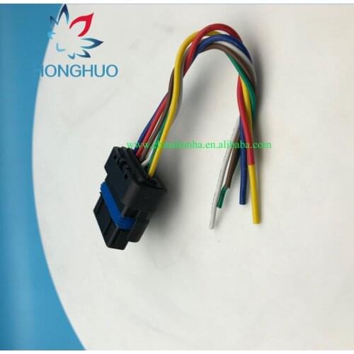 Free shipping 5/10/20 pcs FCI 6 pin Mass air flow waterproof female automotive wire connector 211PC069S0049 wire harness