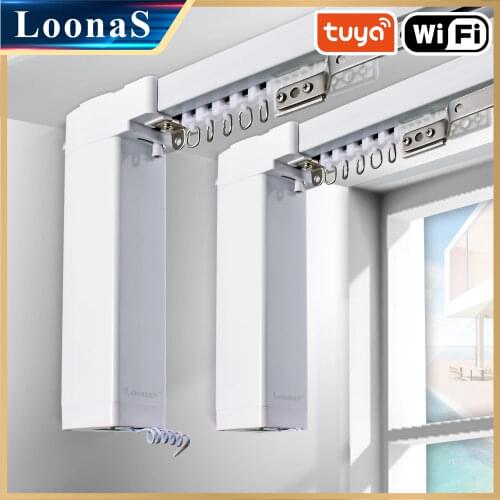 Loonas Remote Smart Electric Curtain Motor System for Xiaomi Intelligent Voice control