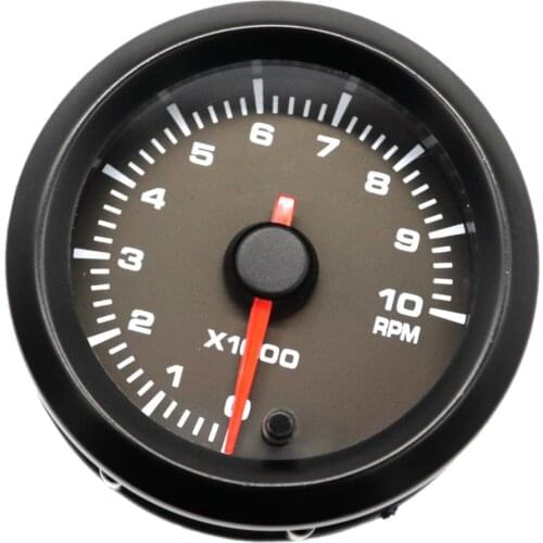 Universal Car 2 Inch 52mm Tachometer Tach RPM Gauge 7 Color LED Display