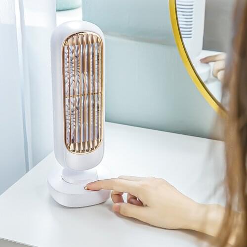 Cool Air Cooling Fan Silent Summer Rechargeable Portable Small Personal Desktop Desktop Table Fan for Office Bedroom School