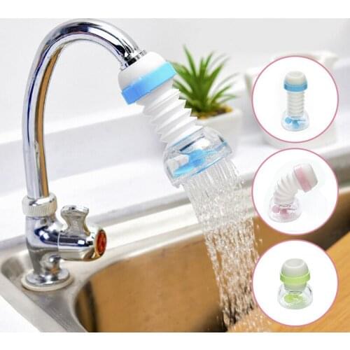 360 Degree Rotatable Water Faucet Swivel Head Water Saving Faucet Aerator Nozzle Tap Adapter Device Kitchen Accessories Gadgets