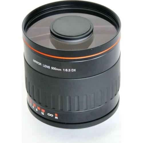 JINTU 500mm f/6.3 Mirror Telephoto Camera Lens Black For Olympus E620 E520 E3 E5 E450 E330 SLR CAMERA +T2 T-Mount Kit