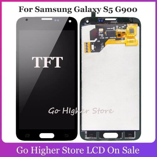 LCD For Samsung Galaxy S5 LCD Screen G900 G900A G900MD G900V SM-G900F I9600 LCD Display Touch Screen Digitizer Assembly