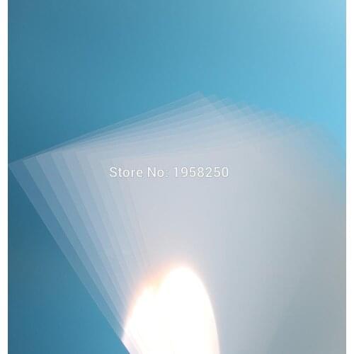10Pcs Brand New A4 Size (297x210mm) Inkjet Printer Printing Matt Film Milk White Not Transparency Water-Proof