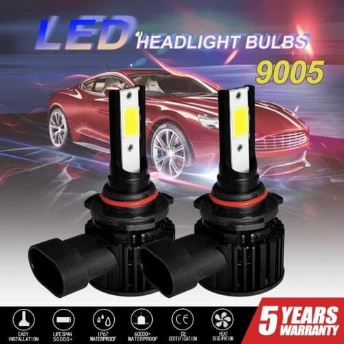 2pcs F7 LED Fog Lamp Driving Bulbs Lights High Power Headlights Auto Car OffRoad Fog Work Lamp Truck Driving Lamps