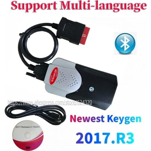 2020 Best NEW VCI vd ds150e cdp Bluetooth 2017.R1 2015.3 keygen for delphis diagnostic repair tool obd2 OBDII car truck Scanner