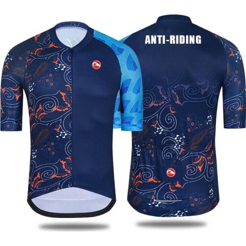 2021 Cycling Jersey Mans Mountain Bike Clothing Quick-Dry Racing MTB Bicycle Clothes Uniform Breathale Cycling Clothing