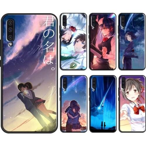 Anime Your Name For Samsung Galaxy A51 A71 A31 A41 A10 A30 A50 A70 A52 M31 A20e A21S A12 M31S Phone Cover