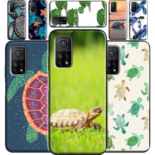 Swimming Freshwater Sea Turtles For Xiaomi Mi 11 Case Cover Note 10 Lite 10T Phone Cover For Poco X3 Pro M3 F1 F2 F3 Case