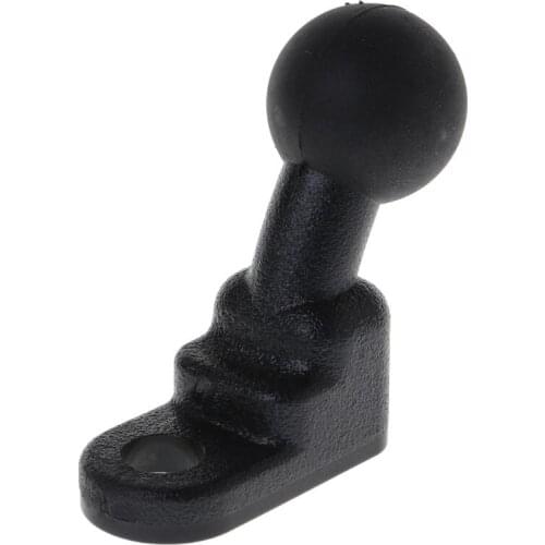 Motorcycle Black Phone GPS Holder Mounts Fixed Ball Holder Isolate Dampens Shock Base With 10mm Hole Motobike Accessories-KKO