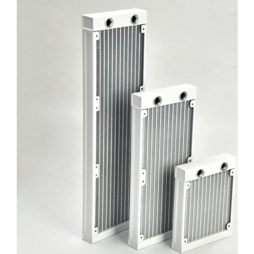 OCOCOO Special Price 27mm Aluminum Drainage Cooling Cooling Water Drainage 120 240 360 Double Channel Cooling Water Drainage