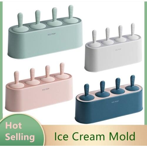 Ice Cream Mold Summer Homemade Ice Cream Ice Box Ice Mold Popsicle Household Popsicle Making Box Silicone Popsicle Molds Ice Pop