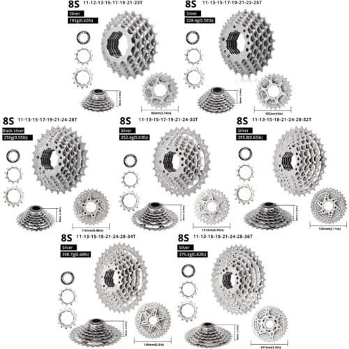 MTB Cassette 11 Speed 23/25/28/30/32/34/36T Fit for Mountain Bike, Road Bicycle