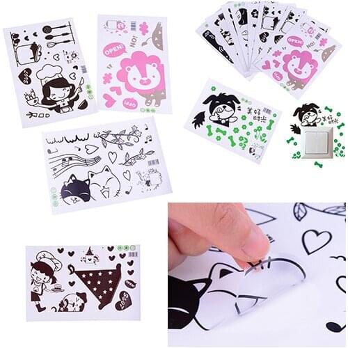 Cook Vinyl Wall Decal Cute Fashion Kitchen Light Switch Sticker For Kicthen Decoration Home Decor