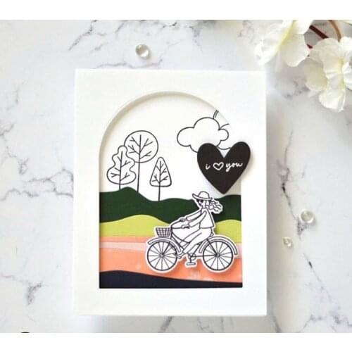 Summer clear stamps and Cutting Dies for DIY Scrapbooking/photo album Decorative Embossing DIY Paper Cards