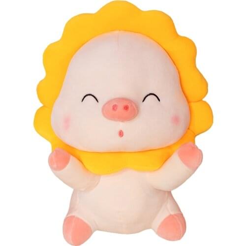 Hot Sale 43cm Cute Smile Pig Plush Toys Lovely Animal Pillow Stuffed Dolls For Children Kids Gifts