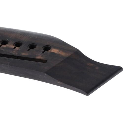 Finest Ebony Acoustic Guitar Bridge for TL Guitar Luthier Tools