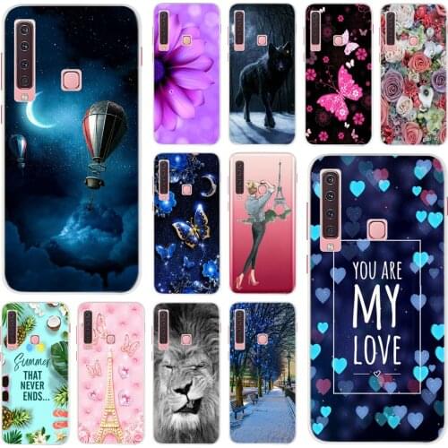 Fashion Love Heart Case For Samsung A9 2018 Cover Soft TPU Case for Samsung Galaxy A9 2018 A 9 SM-A920F A920F Phone Cases Bumper