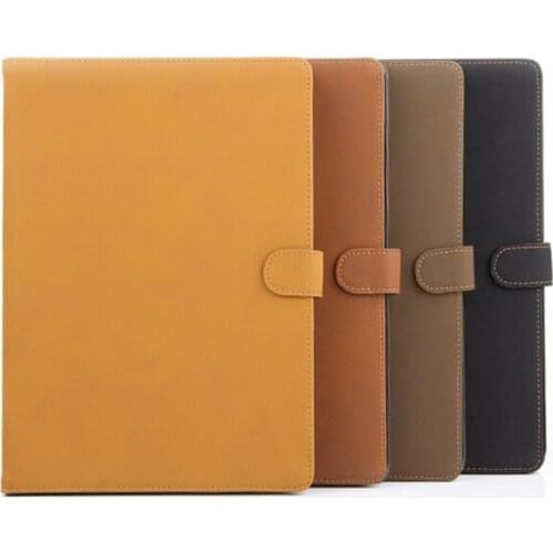 MOQ1pcs Classtic Retro PU Leather air 2 Case for ipad air 2 for ipad 6 Standing Book Style Cover