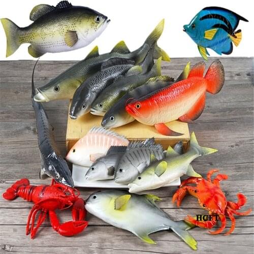Sea animals photography props hotel restaurant dining room hall shop store decoration fake simulation dolphin fish toys