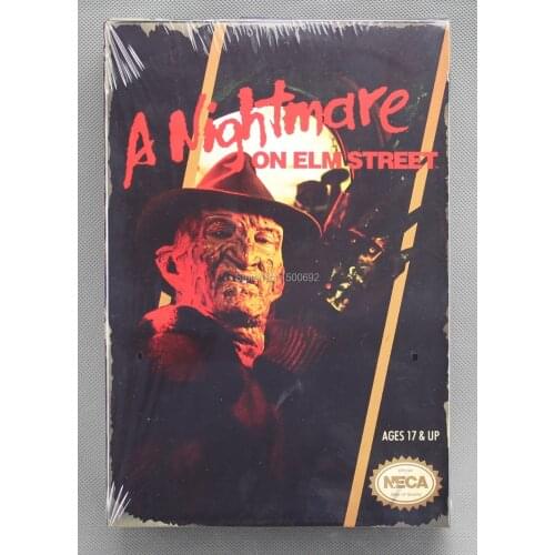 NECA A Nightmare on Elm Street Freddy KRUEGER Vedio Game Figure