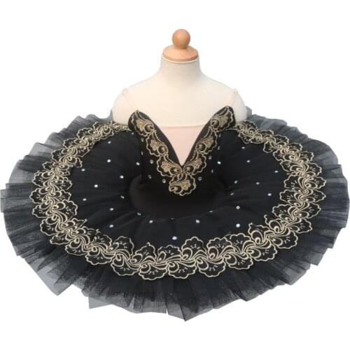 2020 New Songyuexia Girl boy Swan Lake tutu skirt ballet and dance costume pancake dress dancer figure skating