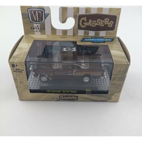 NEW M2 machines 1:64 19655 Chevrolet BEI AIR GASSER limited alloy diecast model Car Vehicle Toys