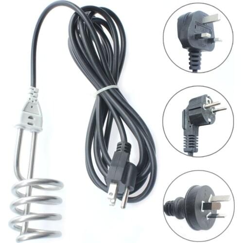 220V 2500W Portable Travel Electric Immersion Water Heater instant boiler for water