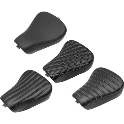 Retro Saddle Custom Motorcycle Front Driver Seat Pillow Solo Cushion Fit For Harley Sportster Forty Eight XL1200 883 72 48